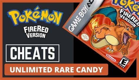 Pokemon fire red cheats for rare candy - Now activate the cheat and at a PC in the game you will be able to withdraw an unlimited amount of Rare Candies in Pokemon Leaf Green. Here is a video of this cheat in action for Pokemon Fire Red. The code is different, but the process is the same, so this will show you exactly how this cheat functions. Click here for the Pokemon Fire Red …